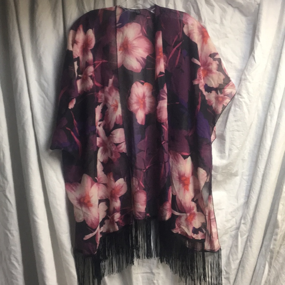 Floral kimono